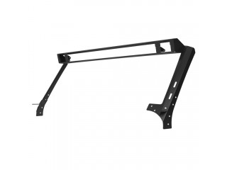 Jeep Wrangler JK Windshield Light Frame 40" Light Bar & Two 3" Cubes Go Rhino