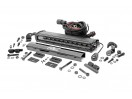 12" LED Light Bar Single Row Spot Black Series Rough Country