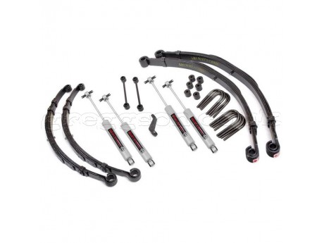 Jeep CJ Lift 4" Suspension Kit With N3 Shocks Rough Country