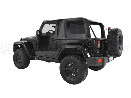 Jeep Wrangler JK 2D Cargo Window Cover