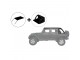 Jeep Wrangler JK 4 Door Roof Cover Cargo Top Suntop