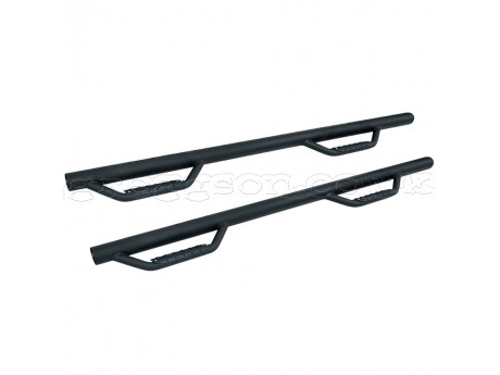 Jeep Wrangler JK 4D Side Steps Dominator D2 Go Rhino