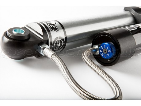Nissan Patrol Y60 / Y61 Lift 0 - 2,5" Front Nitro Shock FOX 2.0 Performance Reservoir Adjustable