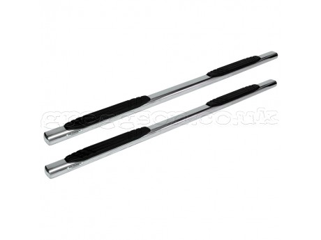 Nissan Titan King Cab (2004-2015) Side Steps 4" OE Xtreme Go Rhino