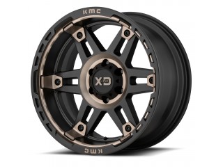 17" x 8" 6x139,7 ET 18 Alloy Wheel XD840 Spy II Satin Black/Dark Tint XD Series