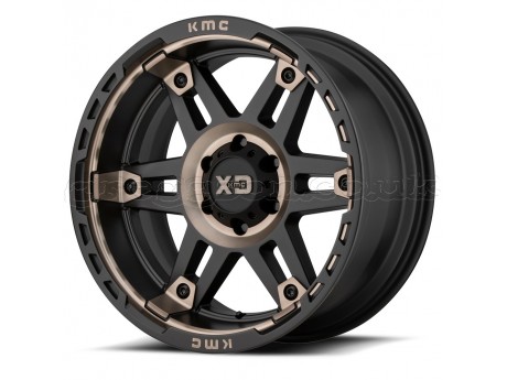 17" x 8" 6x139,7 ET 18 Alloy Wheel XD840 Spy II Satin Black/Dark Tint XD Series