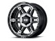 17" x 8" 6x139,7 ET 18 Alloy Wheel XD840 Spy II Gloss Black Machined XD Series