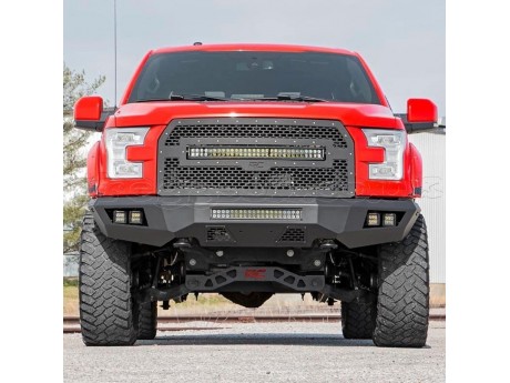 Ford F150 Heavy Duty Steel Front LED Bumper Rough Country