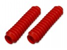 4x Shock Absorber Rubber Boots Red
