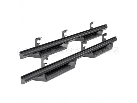 Dodge RAM 1500 Crew Cab (2009-2018) Side Steps DS2 Rough Country