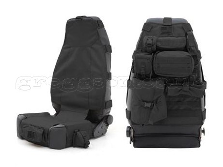 Front Seat Cover Black Smittybilt G.E.A.R.