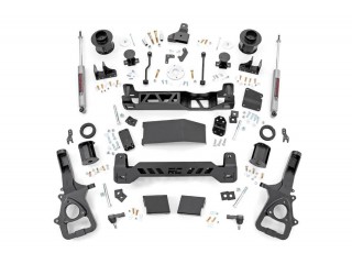 Dodge RAM 1500 LHD (2019) 4WD 5" Suspension Lift Kit Air Ride Rough Country