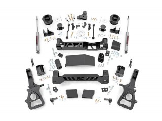 Dodge RAM 1500 22XL LHD (2019) 4WD 5" Suspension Lift Kit Air Ride Rough Country