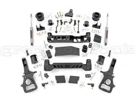 Dodge RAM 1500 22XL LHD (2019) 4WD 5" Suspension Lift Kit Air Ride Rough Country