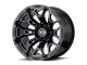 20" x 9" 6x139,7 ET0 Alloy Wheel XD841 Boneyard Gloss Black Milled XD Series