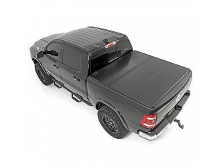Dodge Ram 1500 (2019-on) Hard Tri-Fold Bed Cover 5' 5" Rough Country