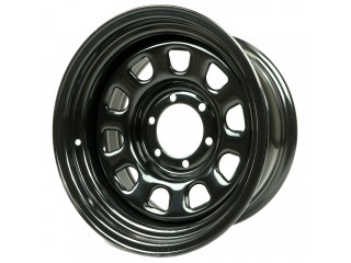 16" x 8" 6X139,7 ET-27 Steel Wheel Sputnik Gloss Black OFD