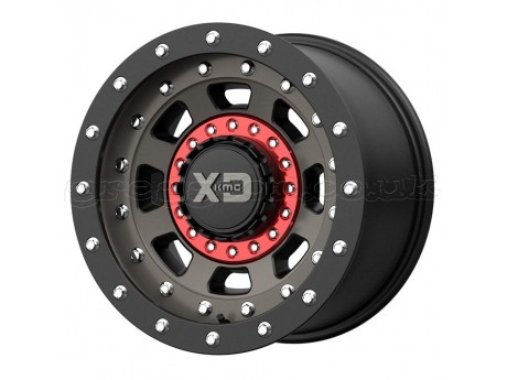 20" x 9" 5x127 / 5x139,7 ET0 Alloy Wheel XD137 FMJ Satin Black/Dark Tint Clear Coat XD Series