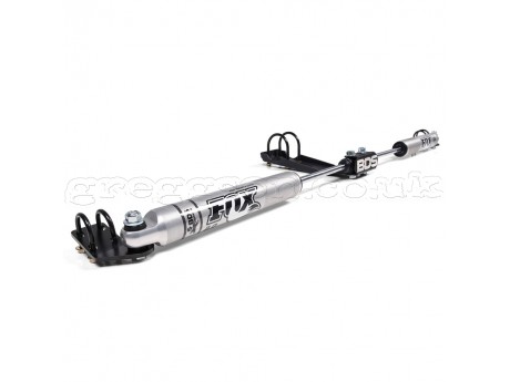 Jeep Wrangler JK Dual Steering Stabilizers 2.0 Kit FOX