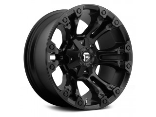18" x 9" 6x135 / 6x139.7 ET1 Alloy Wheel D560 Vapor Matte Black Fuel