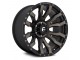 20" x 9" 5x127 ET1 Alloy Wheel D674 Blitz Matte Black/Double Dark Tint Fuel