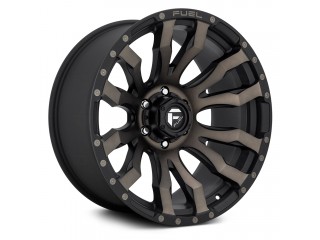 20" x 9" 5x127 ET1 Alloy Wheel D674 Blitz Matte Black/Double Dark Tint Fuel