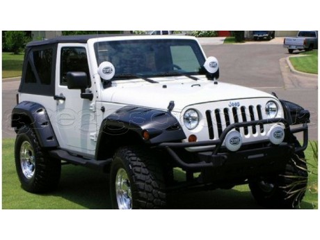 Jeep Wrangler JK Rear Fenders Flares Pocket Style Bushwacker
