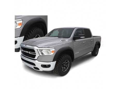 Dodge RAM 1500 DT Front And Rear Fender Flares Extend-A-Flare Style Bushwacker
