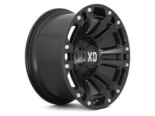 20" x 9" 6x135.00 / 6x139.70 ET18 Alloy Wheel XD851 Monster Satin Black XD Series