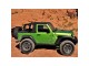 Jeep Wrangler JL 2 Door Cargo Cover With Rear Window Black Diamond Suntop
