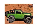 Jeep Wrangler JL 2 Door Cargo Cover With Rear Window Black Diamond Suntop