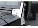 Jeep Wrangler JK Stainless Steel Windshield Brackets Smittybilt