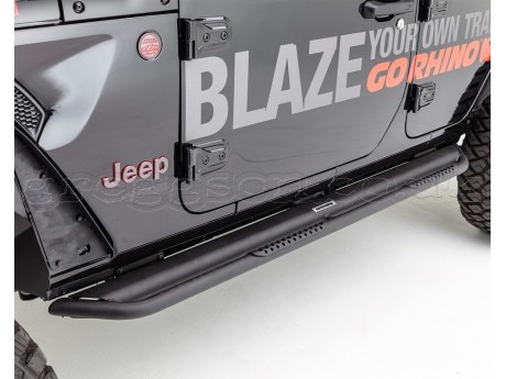 Jeep Wrangler JL 2D Side Steps Dominator DS Go Rhino