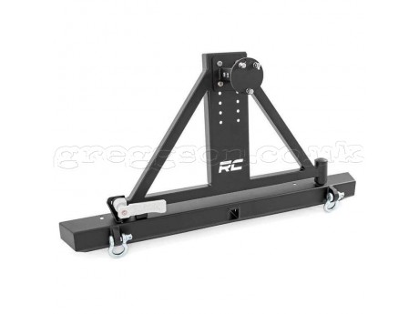 Jeep Wrangler TJ / LJ Full Width Rear Bumper Classic With Tire Carrier Rough Country