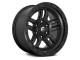 17" x 9" 5x127 ET1 Alloy Wheel D700 Ammo Matte Black Fuel