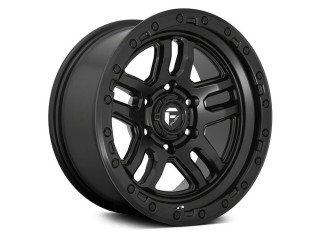 17" x 9" 5x127 ET1 Alloy Wheel D700 Ammo Matte Black Fuel