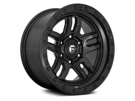 17" x 9" 5x127 ET1 Alloy Wheel D700 Ammo Matte Black Fuel