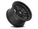 17" x 9" 5x127 ET1 Alloy Wheel D700 Ammo Matte Black Fuel