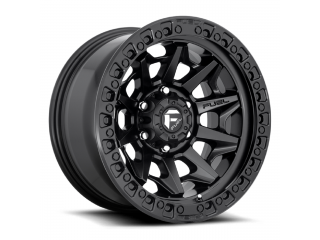 18" x 9" 5x127 ET-12 Alloy Wheel D694 Covert Matte Black Fuel