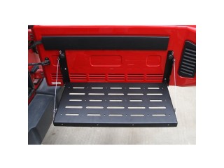 Jeep Wrangler JK Tailgate Aluminium Alloy Flip Storage Rack OFD