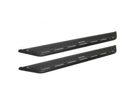 Chevrolet Silverado 1500 Side Steps Dominator D6 Go Rhino