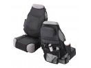 Jeep Wrangler JK / Jeep CJ Front Seat Covers Black Smittybilt