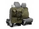 Front Seat Back Covers Universal O.D. Green Smittybilt G.E.A.R.