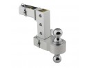Trailer Adjustable Hitch With Balls 2" - 2 5/6" Smittybilt