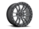 18" x 9" 6x139,7 ET20 Alloy Wheel D680 Rebel 6 Anthracite Center/Black Lip Fuel
