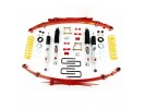 Toyota Hilux Double Cab Lift 2" Suspension Kit Red Springs