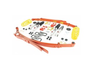 Mitsubishi L200 Double Cab Lift 1,5" Suspension Kit Red Springs