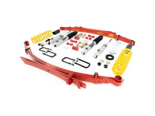 Isuzu D Max Double Cab Lift 2" Suspension Kit Red Springs