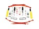 Isuzu D Max Double Cab Lift 2" Suspension Kit Red Springs