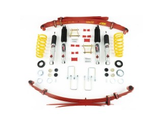Mitsubishi L200 Double Cab Lift 1,5" Suspension Kit Red Springs